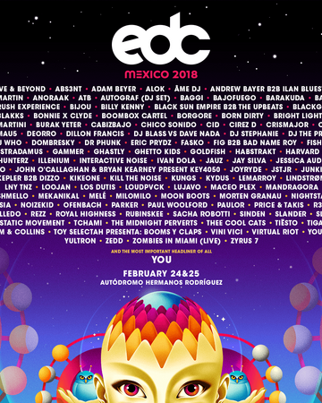 Electric Daisy Carnival Mexico 18 Edm Wiki Fandom