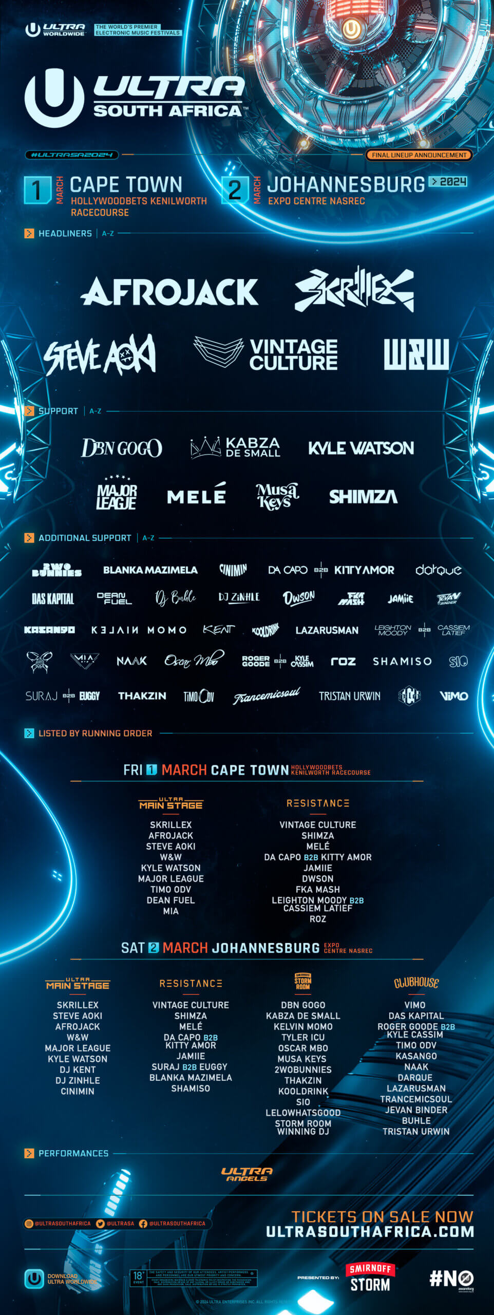Ultra Music Festival South Africa 2025 EDM Wiki Fandom
