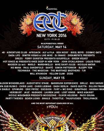 Electric Daisy Carnival New York 16 Edm Wiki Fandom Electric Daisy Carnival New York 16 Edm Wiki Fandom