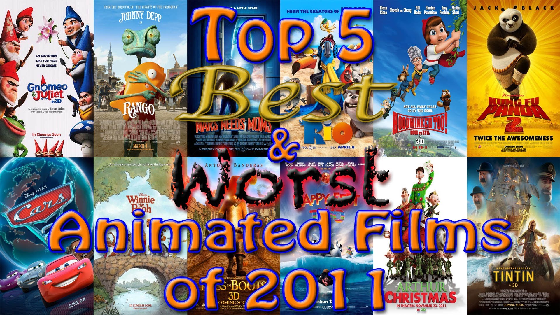 Top 5 Best Worst Animated Films Of 2011 Electric Dragon Productions Wiki Fandom