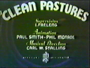 Clean Pastures title card