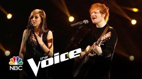 Ed Sheeran and Christina Grimmie "All of the Stars" (The Voice Highlight)