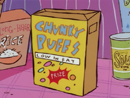 A typical box of Chunky Puffs.