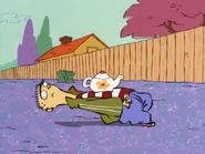 "Ed! Is that mom's teapot?!"