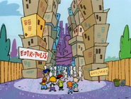 Edtropolis take up a majority of the lane.