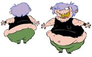 Concept art of old Marie.