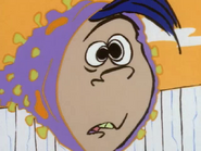 Rolf shocked and devastated at Eddy's treatment of the Sea Cucumber Ball.