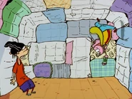 Eddy in love with his newly found "Ed Buck."