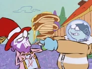 "Pancakes give me gas."