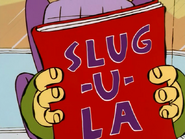 Ed finds his lost issue of "Slug-U-La" magazine in his couch.