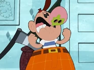 Billy quivers in fear when he realizes how badly he messed up.