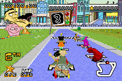 Cartoon Network Speedway GBA 2 player 