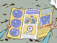 The unnamed chair badge in the lower middle of the leaflet.