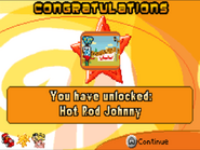 Unlocking Hot Rod Johnny.