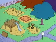"Not at the playground!"