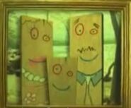 Plank and his parents in "The Plank Family Players".