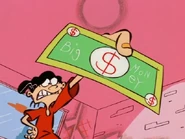 The fake money which is...