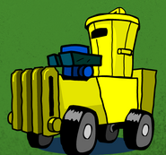 Rolf's fully upgraded cart.