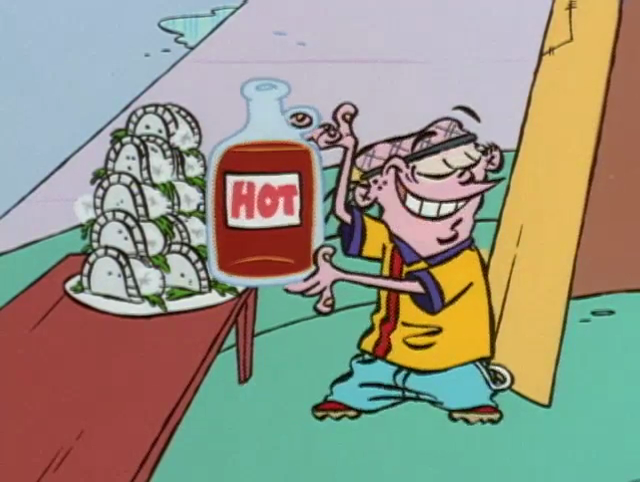 Ed Edd N Eddy Hot Sauce