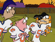 Rolf, Eddy and Edd on the football team.