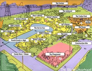 A Big Map Of Peach Creek