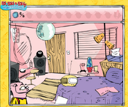 Eddy's room.