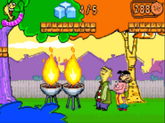 The grills are blazing.