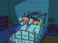 A glimpse of Rolf's Bedroom.