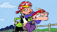 Nazz riding with Kevin in Ed, Edd n Eddy's Big Picture Show