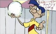 Rolf tells where he got the jawbreaker from.