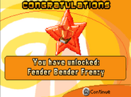 Unlocking the Fender Bender Frenzy Championship.