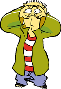 Ed peeking.