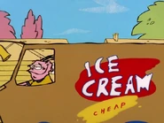 The Eds' fake ice cream truck.