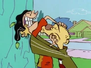 "Mouth-to-mouth for Double D!"