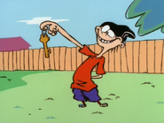 Edd found a key.