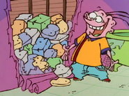 Ed's sponge collection.