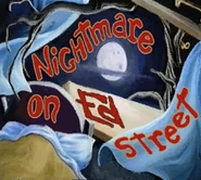 Title card for "Nightmare on Ed Street".