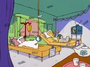 Edd's room makes a good hospital too!