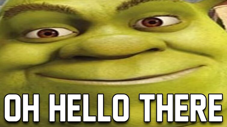 Шрек привет. Шрек привет Мем. Hello Шрек. Shrek мемы.