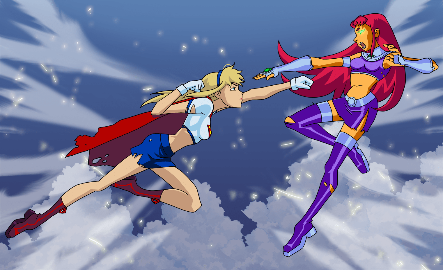 Supergirl vs Starfire | Fandom