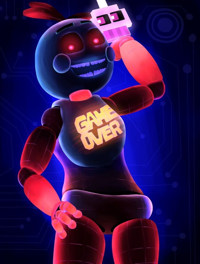 Shadow Toy Chica on X: Did a rework of Partytime Chica(/Funtime Chica  before she was a canon thing) from the og Chica's Party World game to make  her look more in line