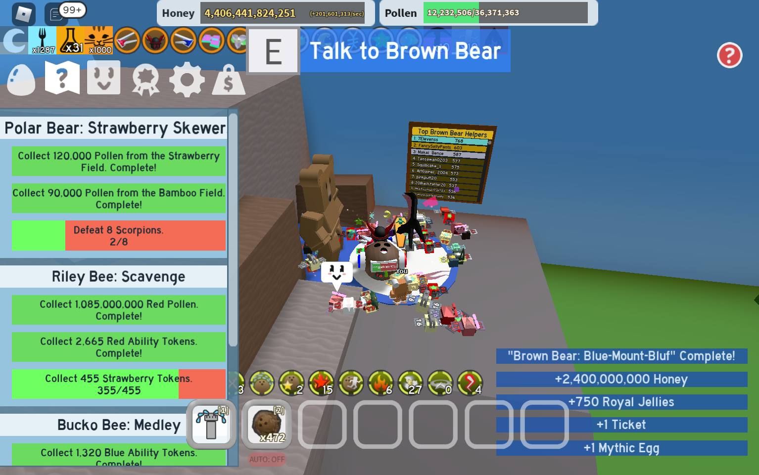 200 Brown Bear Quests! Fandom