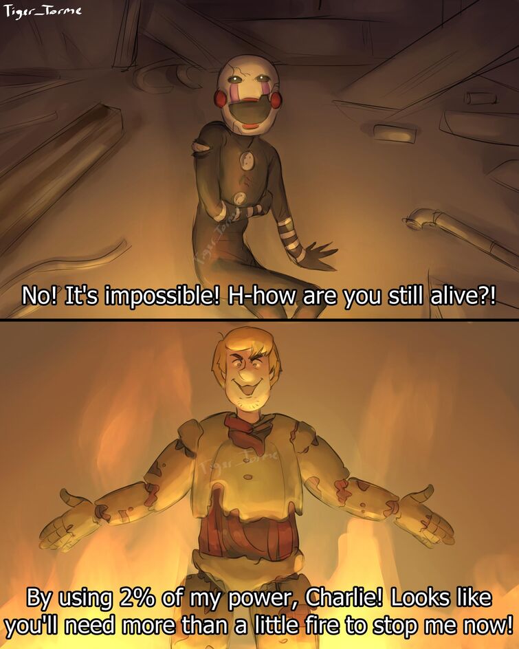 Well this is only believable reason as to how William Afton keeps