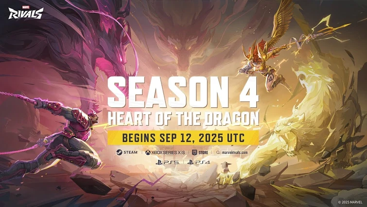 Season 4: The Heart of the Dragon Official Trailer | Clashes unfold Sept 12, 2025 | Marvel Rivals
