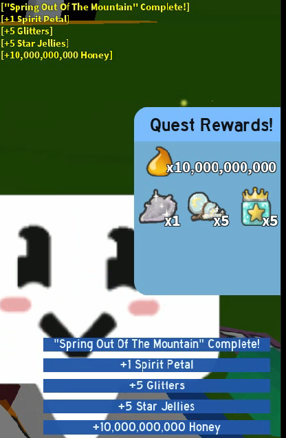 Anyone Else Complete All 30 Spirit Bear Quests Without Robux Fandom - anyone else complete all 30 spirit bear quests without robux fandom
