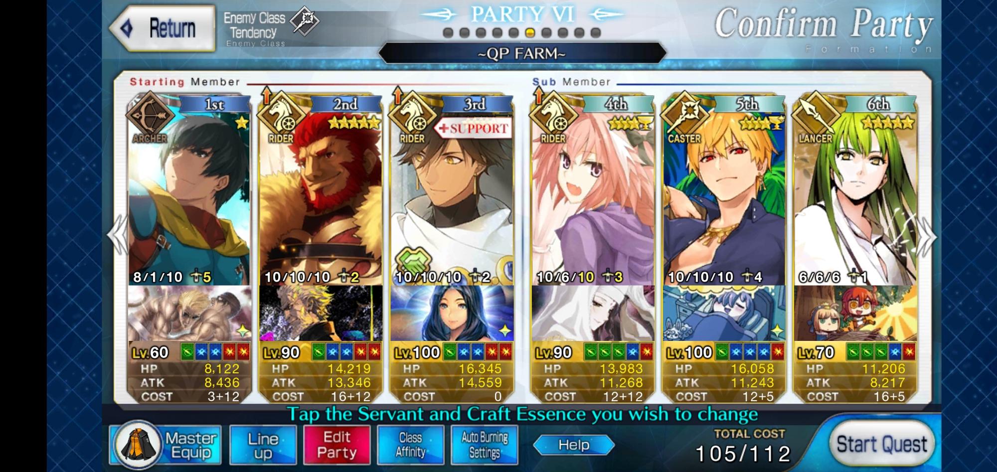 Fgo Qp Farming Team