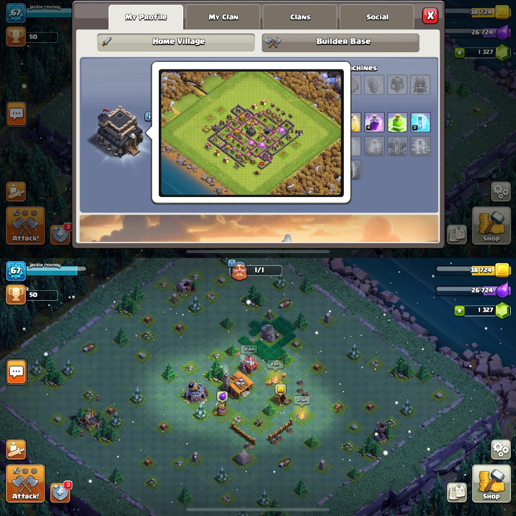 clash of clans level 34