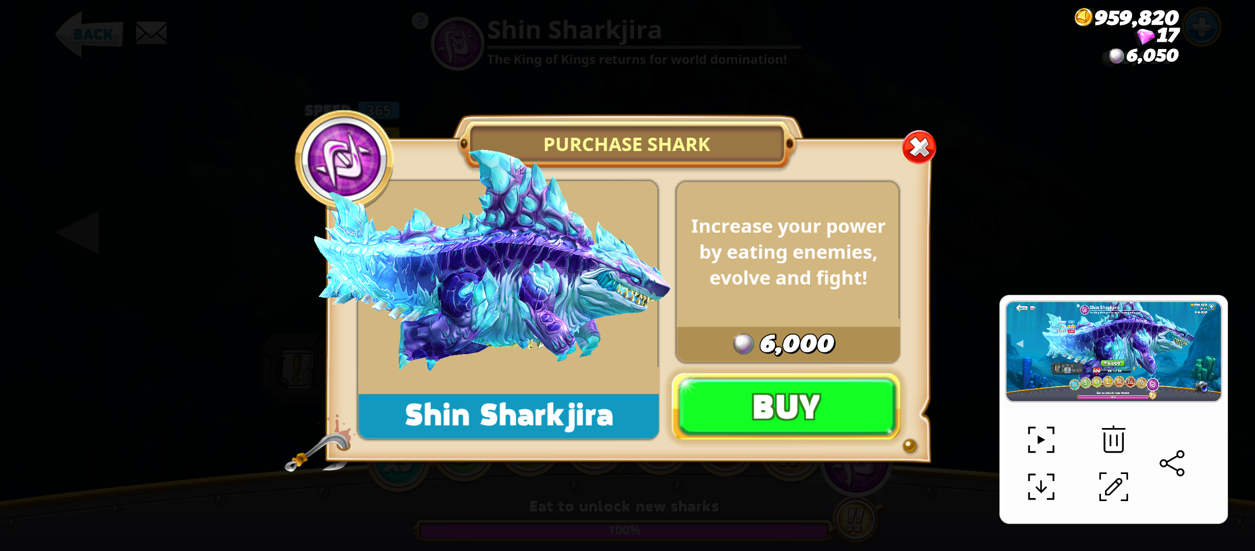 Gotten Shin Sharkjira! | Fandom