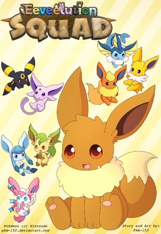 EV Dream Heroes, Eeveelution Squad Wiki