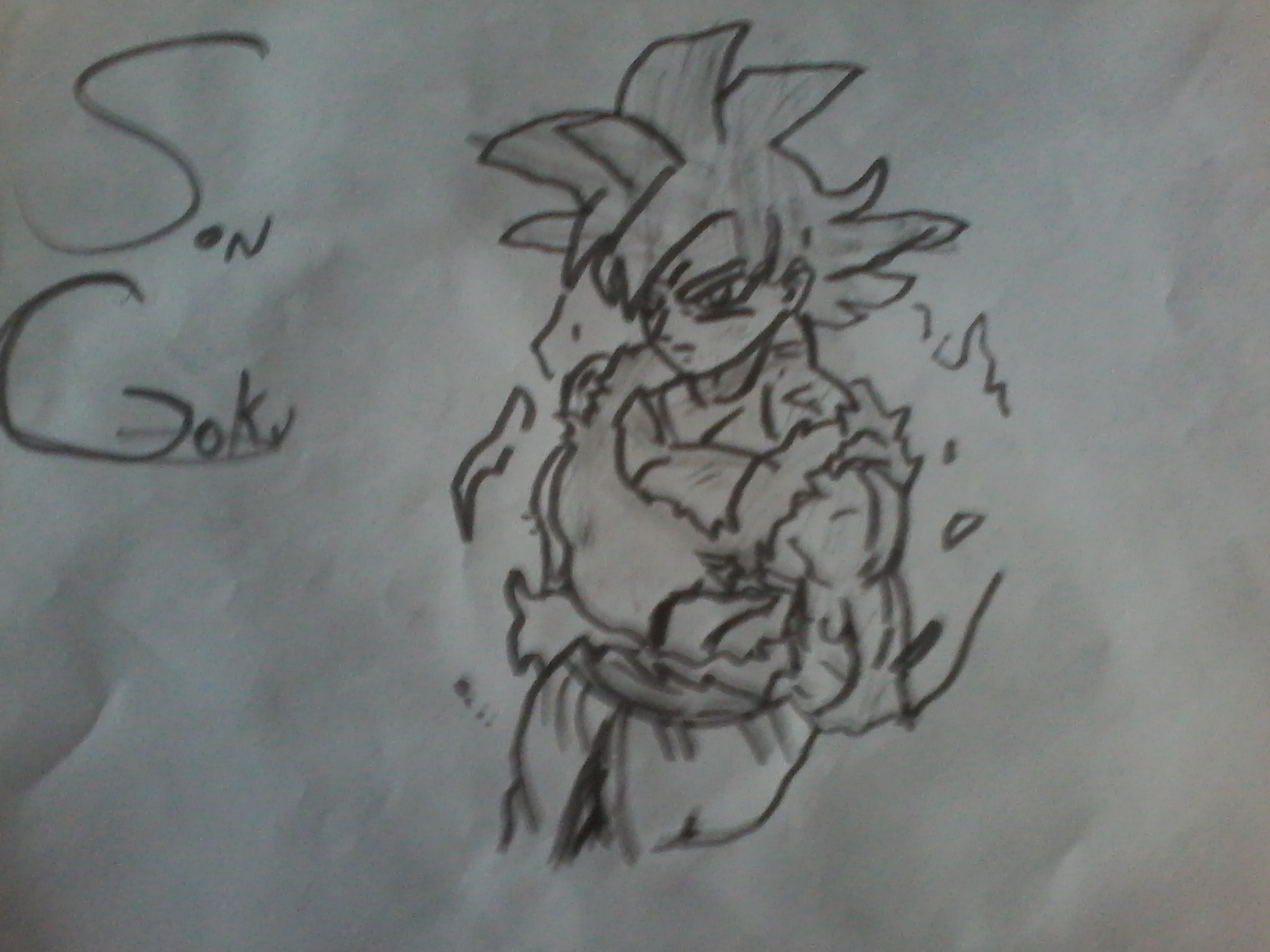 Como desenhar o Goku ultra instinto superior, How to Draw goku